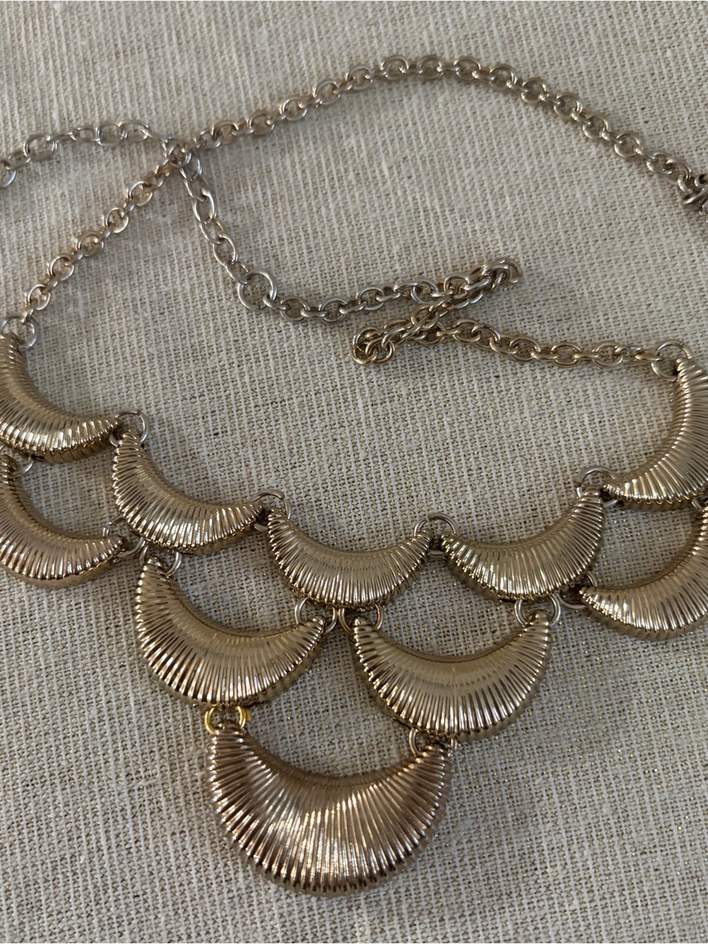 Napier Vintage Crescent Statement Necklace - Women Jewelry - Picture 3 of 6